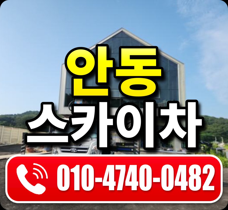안동 스카이차 010-4740-0482