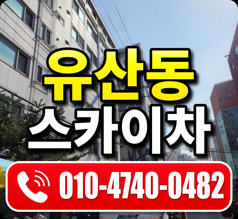 유산동 스카이차 010-4740-0482