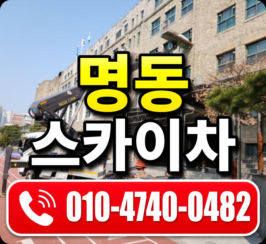 명동 스카이차 010-4740-0482