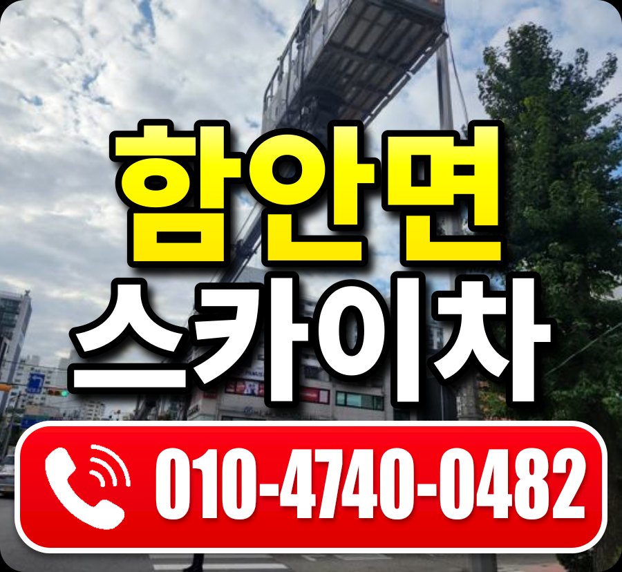 함안면 스카이차 010-4740-0482