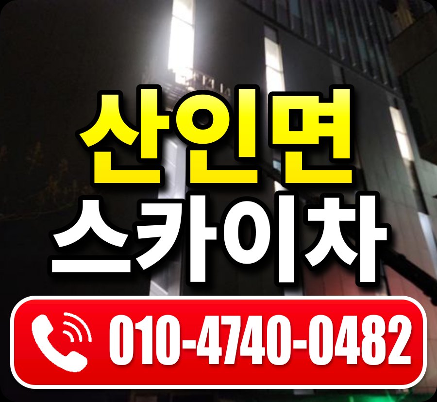 산인면 스카이차 010-4740-0482