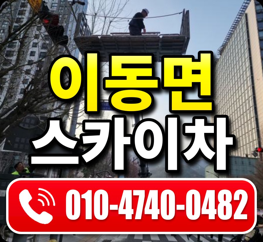 이동면 스카이차 010-4740-0482