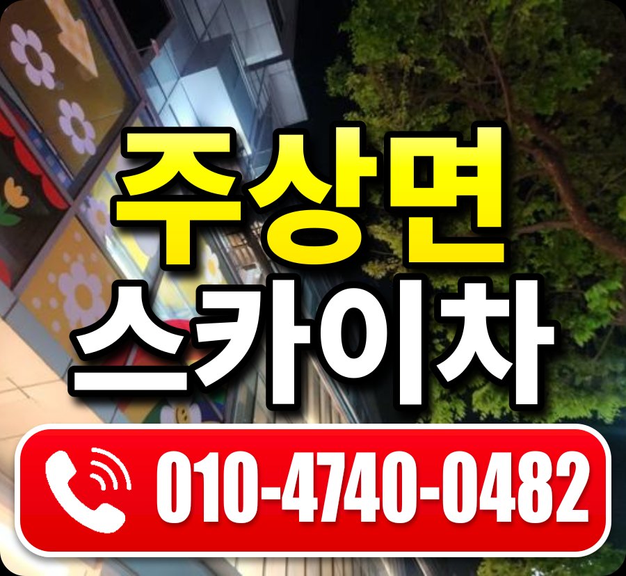주상면 스카이차 010-4740-0482