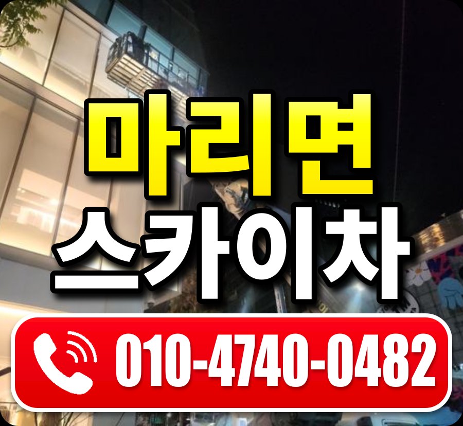 마리면 스카이차 010-4740-0482