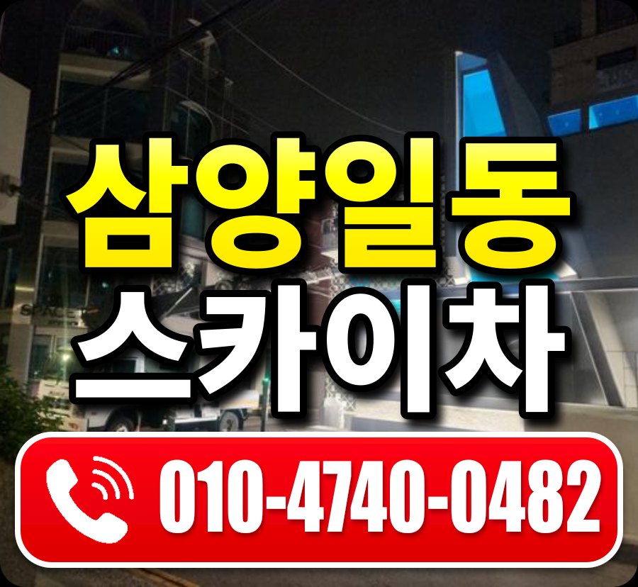 삼양일동 스카이차 010-4740-0482