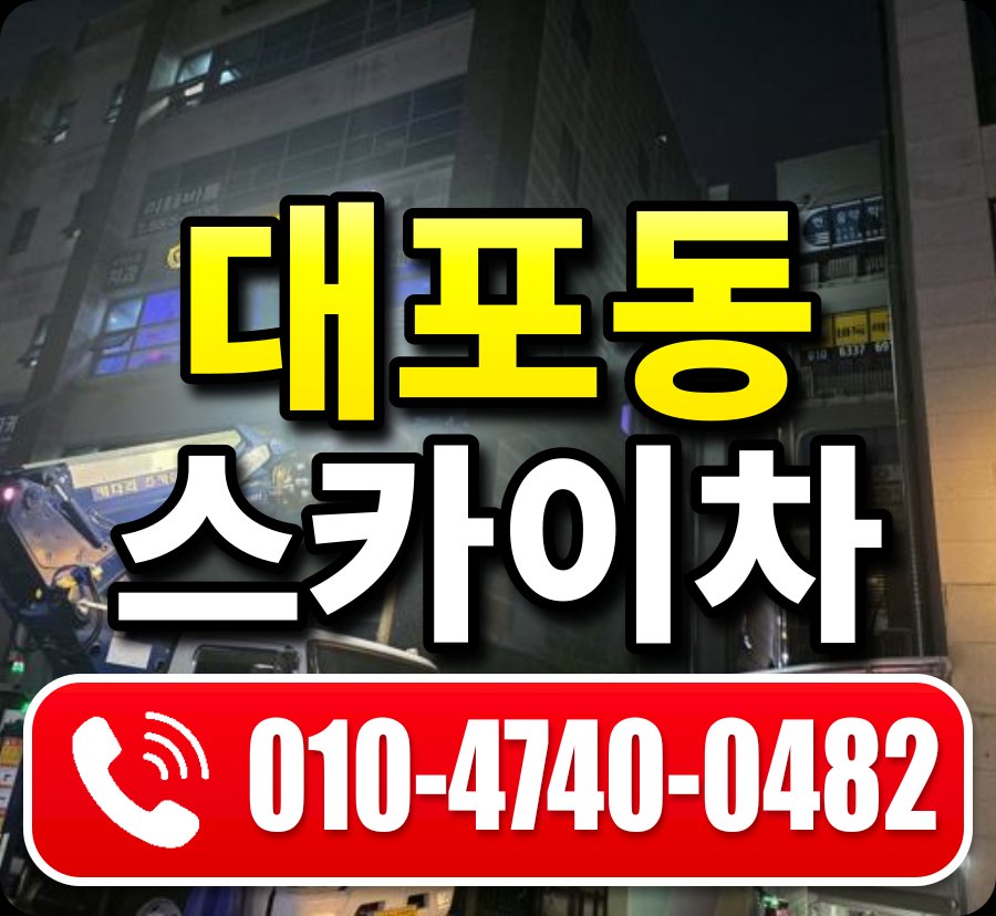 대포동 스카이차 010-4740-0482