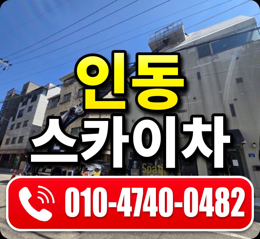 인동 스카이차 010-4740-0482
