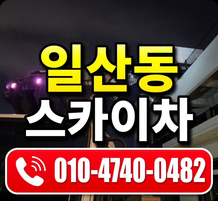 일산동 스카이차 010-4740-0482