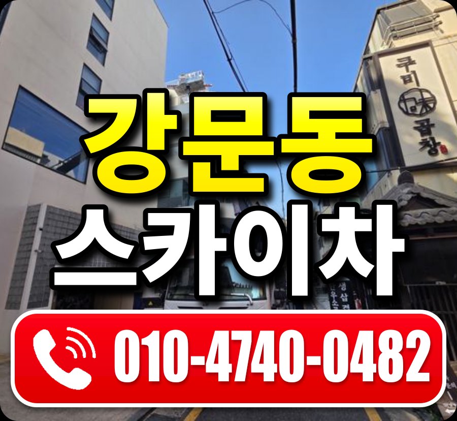 강문동 스카이차 010-4740-0482