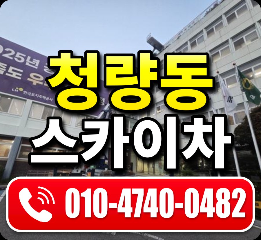 청량동 스카이차 010-4740-0482