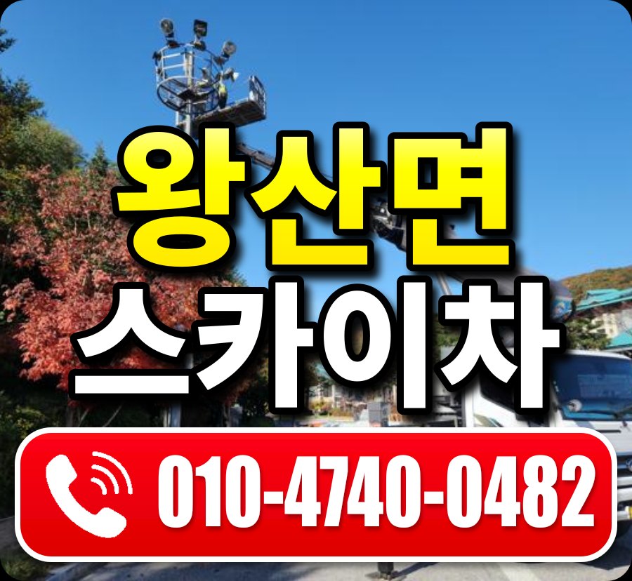 왕산면 스카이차 010-4740-0482
