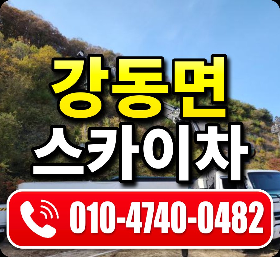 강동면 스카이차 010-4740-0482