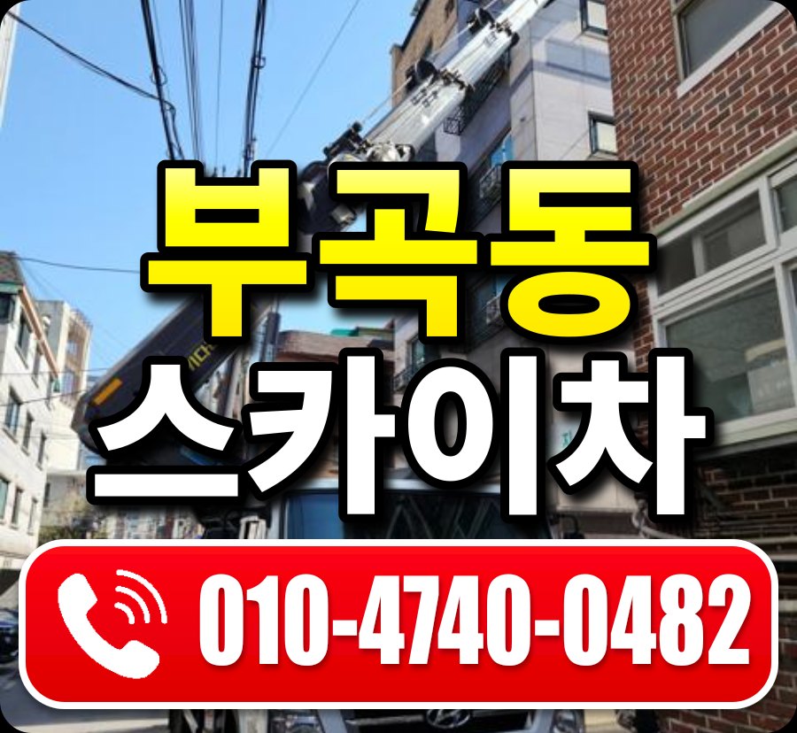 부곡동 스카이차 010-4740-0482