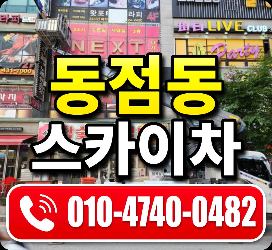 동점동 스카이차 010-4740-0482