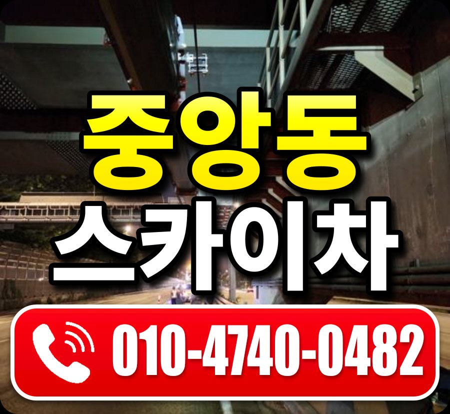 중앙동 스카이차 010-4740-0482