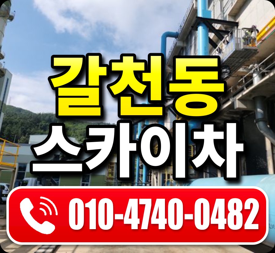 갈천동 스카이차 010-4740-0482