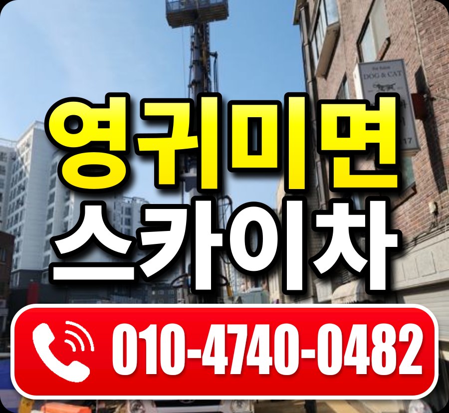 영귀미면 스카이차 010-4740-0482