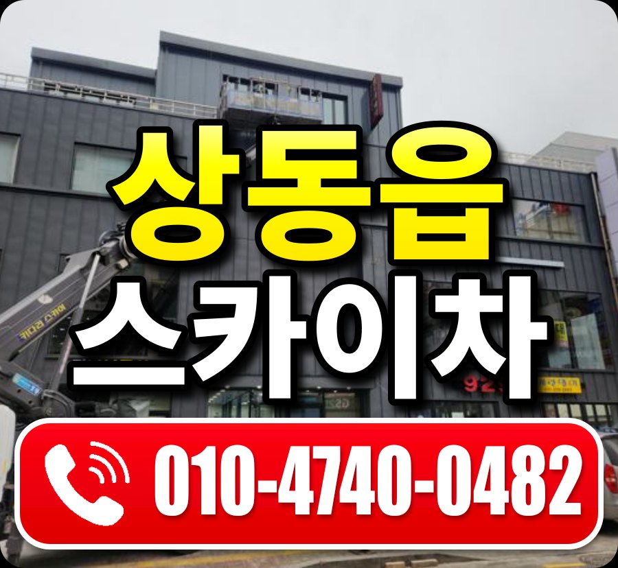 상동읍 스카이차 010-4740-0482