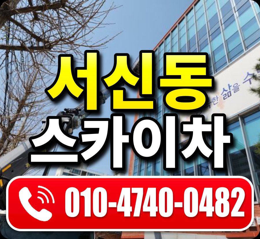 서신동 스카이차 010-4740-0482