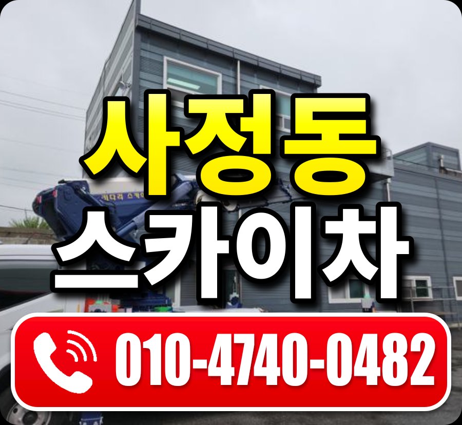 사정동 스카이차 010-4740-0482