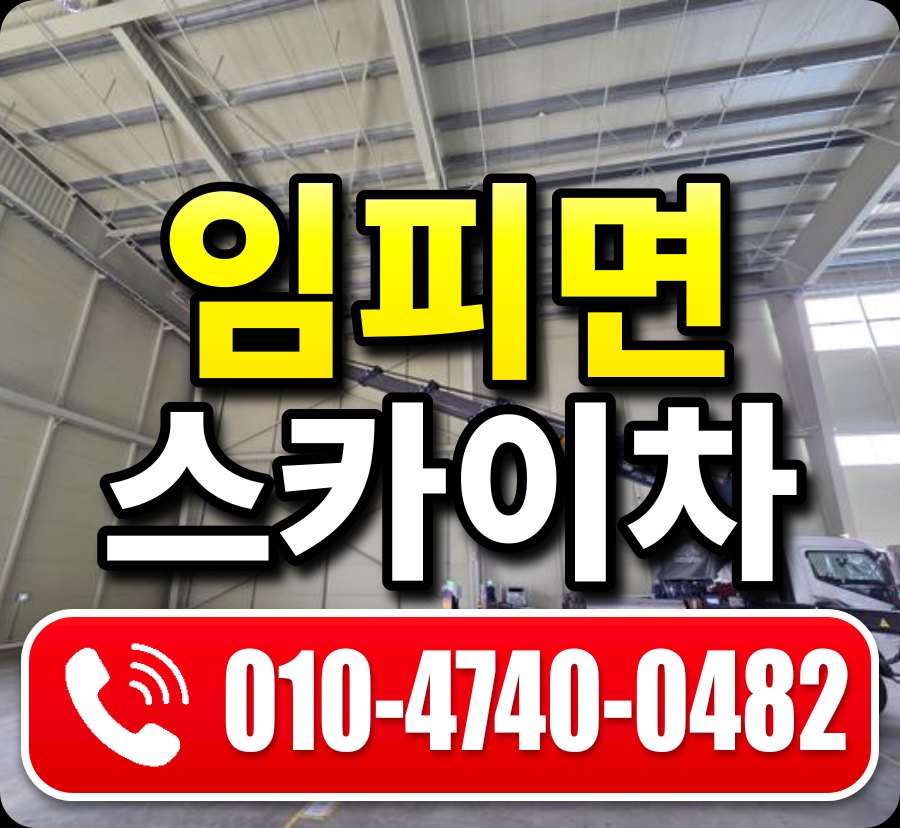 임피면 스카이차 010-4740-0482