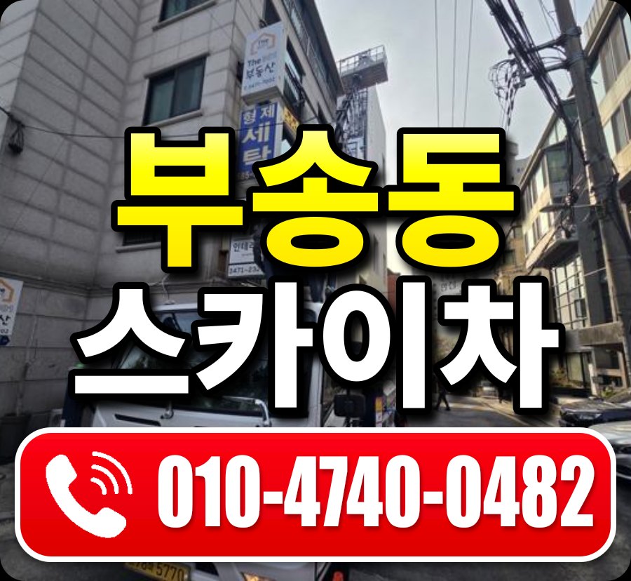 부송동 스카이차 010-4740-0482