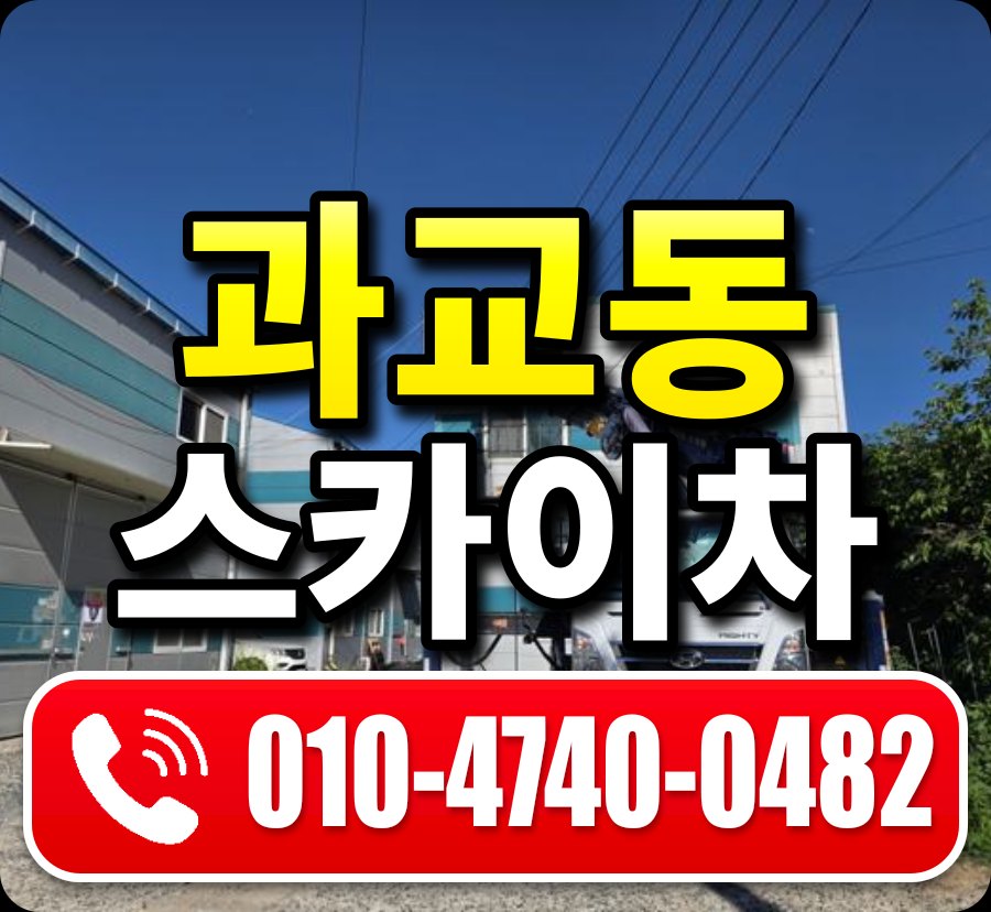 과교동 스카이차 010-4740-0482