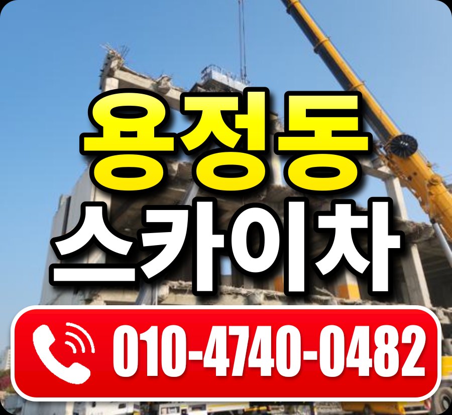용정동 스카이차 010-4740-0482