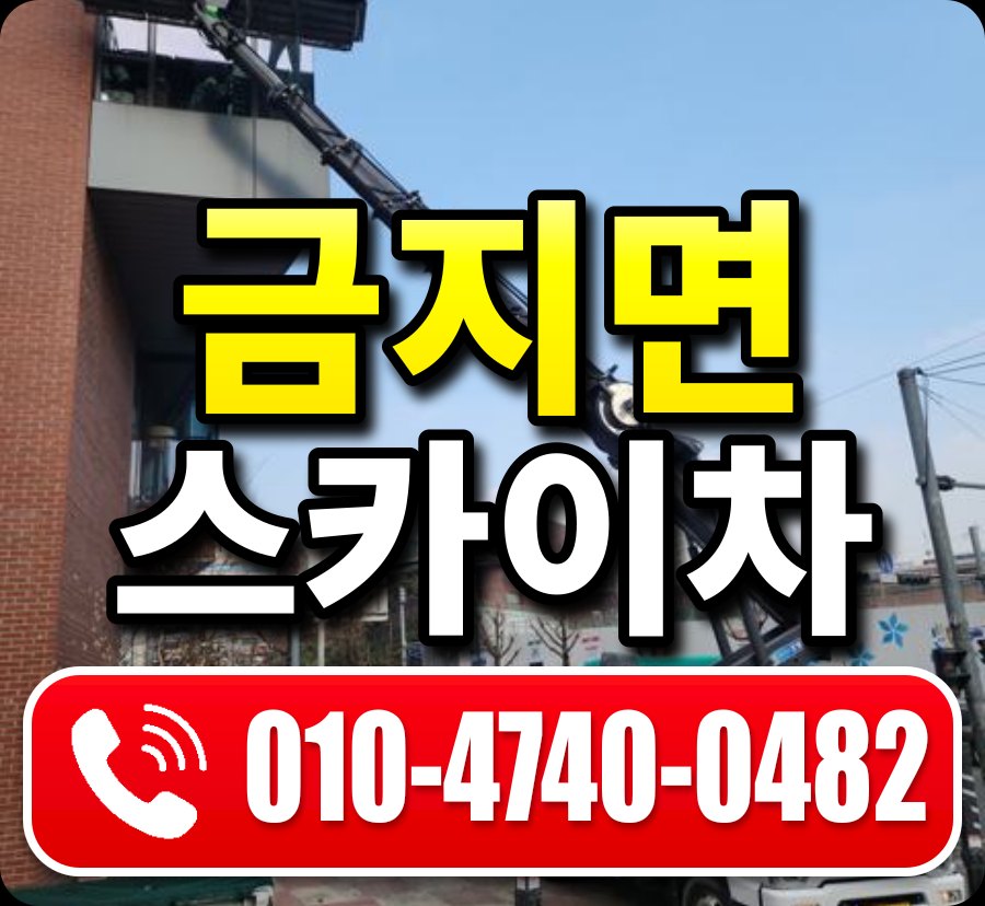 금지면 스카이차 010-4740-0482
