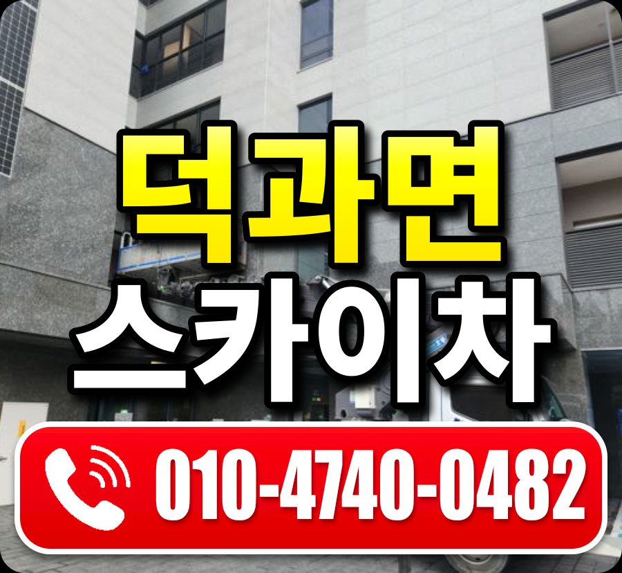 덕과면 스카이차 010-4740-0482