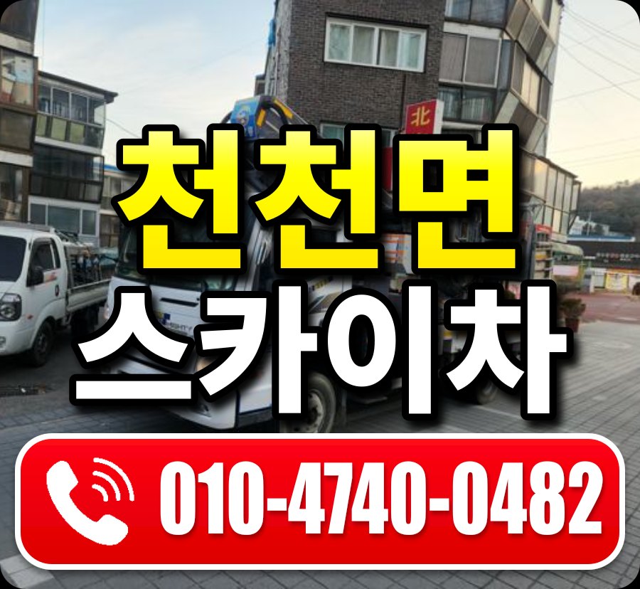 천천면 스카이차 010-4740-0482