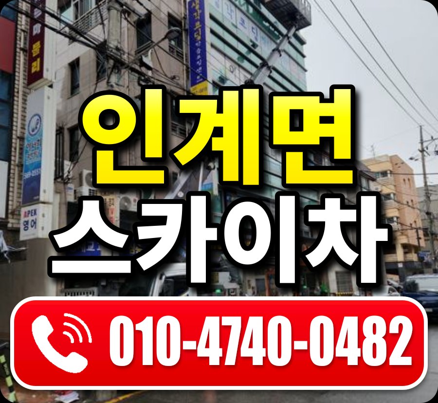 인계면 스카이차 010-4740-0482