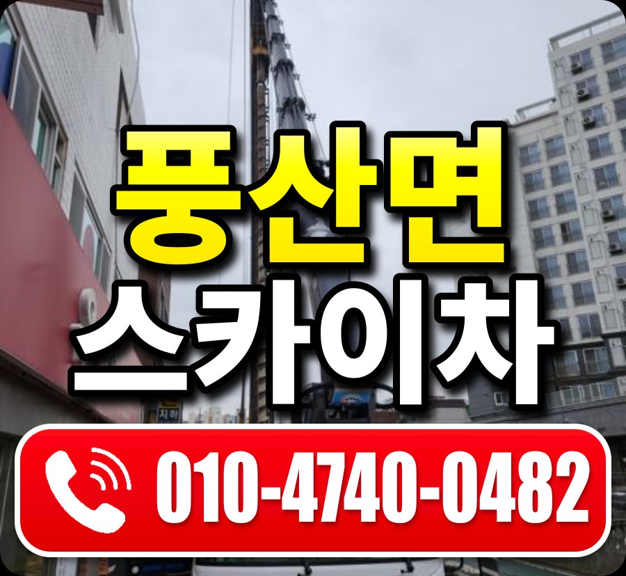 풍산면 스카이차 010-4740-0482